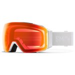 Smith Masque de Ski I/O Mag White Vapor Chromapop Everyday Red Mirror + Chromapop Storm Yellow Flash Présentation