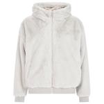 Protest Fleece Prtgolly Outdoor Full Zip Hoody Kitoffwhite Voorstelling