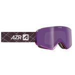 AZR Skibrille Artick Marron Mat Multicouche Violet + Jaune Präsentation