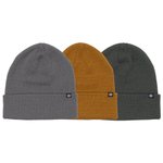 686 Beanies Standard Roll Up Beanie 3 Pack Earth Tones Overview