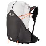 RAB Mochila Syclon Xp 40 Black Dark Pewter Presentación