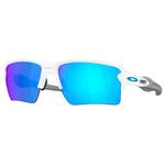 Oakley Occhiali da sole Flak 2.0 Xxl Polished White Prizm Sapphire Presentazione