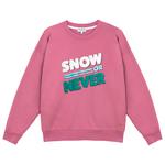 French Disorder Sweatshirt Rosie Warmy Snow Or Never Raspberry Overview