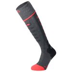 Lenz Heat Sock 5.1 Toe Cap Regular Fit Anthracite Rouge Präsentation