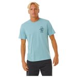 Rip Curl Tee-Shirt Search Icon Dusty Blue Overview