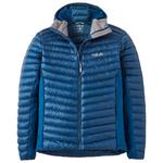 RAB Chaqueta de plumas Cirrus Flex Hoody Tempest Blue Presentación