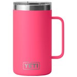 Yeti Mug Rambler 24 Oz Travel Mug Tropical Pink Voorstelling