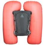 ABS Sac airbag A.light Tour 25-30 Large, With Out Ae, Incl. Helmnet Slate Présentation