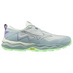 Mizuno Trailrunning-Schuhe Wave Daichi 9 W Hint Of Mint Citadel Ether Präsentation