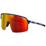 Julbo Lunettes de soleil Intensity Translucide Brillant Bleu Noir Reactiv 1-3 Light Amplifier Présentation