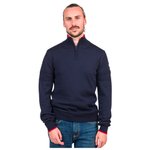 Rossignol Sweater Stripe 1/2 Zip Knit Dark Navy Overview