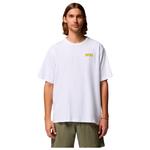 Columbia T-shirts Heavyweight Iconic White Repeated Voorstelling