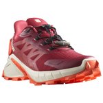 Salomon Trailschoenen Supercross 4 W Syrah Ashes Of Roses Coral Voorstelling