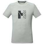 Millet Tee-shirt de rando Kamet Map Short Sleeve Granite Présentation