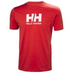 Helly Hansen T-shirts Logo T-Shirt Red Voorstelling
