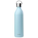Qwetch Flask Active 1L Matt Pastel Bleu Overview