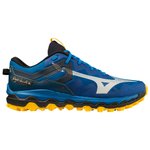 Mizuno Trailrunning-Schuhe Wave Mujin 9 Snorkel Bue Blue Opal Solarpo Präsentation