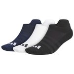 Adidas Socks 3 Pk Ankle Multicolor Overview