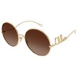 Chloé Occhiali da sole CH0329S 002 Gold Presentazione