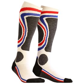 Chaussettes De Ski En Laine Mérinos - 2 Paires, Rembourrées, Respirantes, Anti-humidité, Unisexe
