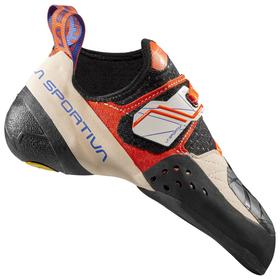 La Sportiva Kletterschuhe Solution Woman White Lily Orange Präsentation La Sportiva Kletterschuhe Solution Woman White Lily Orange Präsentation