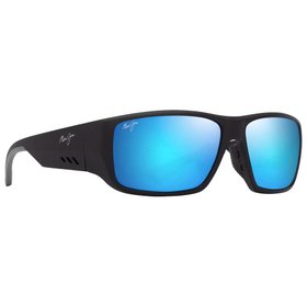 Maui Jim Zonnebrillen Keha Asian Fit Noir Mat Bleu Hawaï Minéral SuperThin Voorstelling Maui Jim Zonnebrillen Keha Asian Fit Noir Mat Bleu Hawaï Minéral SuperThin Voorstelling