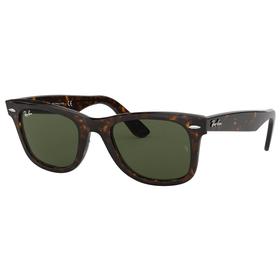 Ray Ban RB2140 Original Wayfarer Classic Polished Tortoise Green G-15  Ray Ban RB2140 Original Wayfarer Classic Polished Tortoise Green G-15