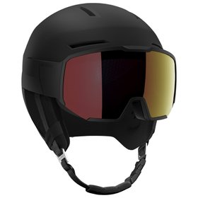 Salomon skihelm mit visier GLISSHOP