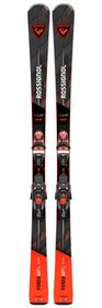 Pack De Ski Rossignol Forza 40° V-CA Rental + Fixations Xp11 – Homme – Gris – 157 Cm – Niveau Intermédiaire