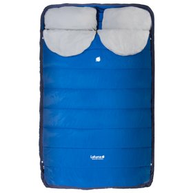 Comprar Saco de dormir doble para acampar al aire libre, saco de dormir  para 2 personas con 2 almohadas para acampar con mochila