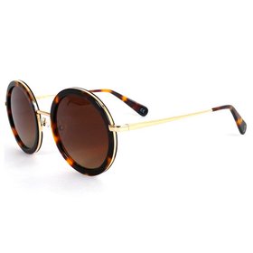 Binocle Eyewear Sunglasses Monica Shiny Gold Tortoise Gradient Brown Polarized Overview Binocle Eyewear Sunglasses Monica Shiny Gold Tortoise Gradient Brown Polarized Overview