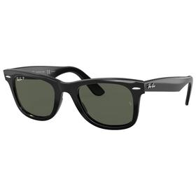 Ray Ban RB2140 Original Wayfarer Classic Polished Black Polar Green  Ray Ban RB2140 Original Wayfarer Classic Polished Black Polar Green