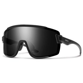 NEW Smith Survey Sunglasses-Black Gloss-Grey Polarized Lens-Minor Scuffs 