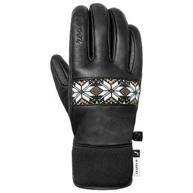 Reusch Handschuhe Charlize R-Tex® Xt Black White Gold Präsentation Reusch Handschuhe Charlize R-Tex® Xt Black White Gold Präsentation