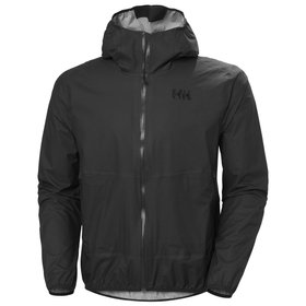 Helly Hansen Wanderjacke Verglas 2.5L Fastpack Black Präsentation Helly Hansen Wanderjacke Verglas 2.5L Fastpack Black Präsentation