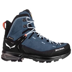Salewa Wanderschuhe MTN Trainer 2 Mid Gore-Tex W Dark Denim Black Präsentation Salewa Wanderschuhe MTN Trainer 2 Mid Gore-Tex W Dark Denim Black Präsentation
