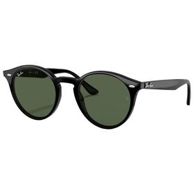 Ray Ban Gafas RB2180 Polished Black Dark Green Presentación Ray Ban Gafas RB2180 Polished Black Dark Green Presentación