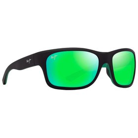 Maui Jim Sunglasses Ano Nui Matte Black Green MauiGreen Mineral Superthin Overview Maui Jim Sunglasses Ano Nui Matte Black Green MauiGreen Mineral Superthin Overview