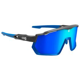 AZR Zonnebrillen Pro Race Rx Noire Mate Bleue Multicouche Blue Voorstelling AZR Zonnebrillen Pro Race Rx Noire Mate Bleue Multicouche Blue Voorstelling