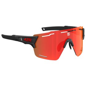 AZR Sonnenbrille Aspin 2 Rx Noire Vernie Multicouche Rouge Präsentation AZR Sonnenbrille Aspin 2 Rx Noire Vernie Multicouche Rouge Präsentation
