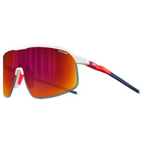 Julbo Sonnenbrille Density Mat Blanc Orange Fluo Bleu Spectron 3 Präsentation Julbo Sonnenbrille Density Mat Blanc Orange Fluo Bleu Spectron 3 Präsentation