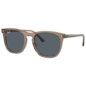 Ray Ban Sonnenbrille RB2210 Polished Transparent Brown Blue Präsentation Ray Ban Sonnenbrille RB2210 Polished Transparent Brown Blue Präsentation