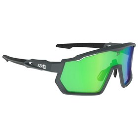 AZR Gafas Pro Race Rx Carbone Mate Noir Multicouche Vert Presentación AZR Gafas Pro Race Rx Carbone Mate Noir Multicouche Vert Presentación