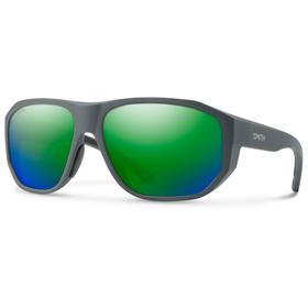 Smith Sunglasses Outrigger Matte Slate Chromapop Polarized Green Mirror Overview Smith Sunglasses Outrigger Matte Slate Chromapop Polarized Green Mirror Overview