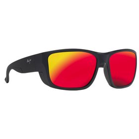 Maui Jim Sonnenbrille Amberjack Matte Black Hawaii Lava MauiBrilliant Präsentation Maui Jim Sonnenbrille Amberjack Matte Black Hawaii Lava MauiBrilliant Präsentation