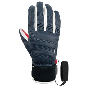 Hestra Guantes de esquí para hombre para hombre: guantes de cuero de 3  dedos para clima frío y invierno