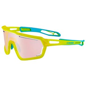 Cebe Sunglasses S'Track Vision Translucent Neon Yellow Blue Zone Vario Rose Cat.1-3 Silver Overview Cebe Sunglasses S'Track Vision Translucent Neon Yellow Blue Zone Vario Rose Cat.1-3 Silver Overview