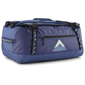 patagonia travel bag uk Black Hole 55 smolder blue w/amanita red 57 cm hog weekend or a well Black Hole Bags: Water Resistant