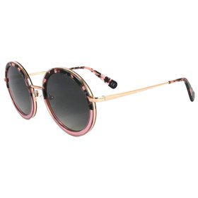 Binocle Eyewear Sunglasses Monica Or Rose Brillant Ecaille Gradient Grey Polarized Overview Binocle Eyewear Sunglasses Monica Or Rose Brillant Ecaille Gradient Grey Polarized Overview