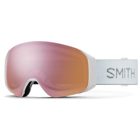 Snow goggles with magnetic lens system
